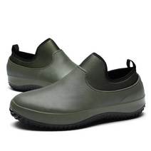 주방안전화 미끄럼 방지 작업 요리사 신발 캐주얼 로퍼 방수 오일 주방 플랫 내성 식당 의료 Zapatos