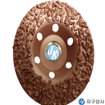 초경 거친 나무 홈파기 도깨비 날 4인치 핸드그라인더용 평 컵 초경팁이 붙은 컵형 100미리 플라스틱 우레탄 연마날