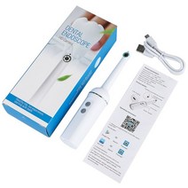 구강카메라 덴탈 카메라 구강 관리 셀프 치석 제거 무선 내시경 1080p hd 6 led 라이트 usb 2mp 치아 android ios 248, 하얀
