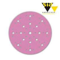 시아 정품 1950 샌드페이퍼 6인치 48홀 80방 100장 샌딩사포 벨크로 디스크