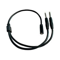 ga-ph35 - 일반 항공용 헤드셋 어댑터에 3.5mm 연결