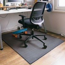 루카스 와이어코일 체어매트 바닥보호 의자매트, 120x120 체어매트 와이어 그레이, 1개