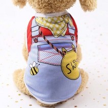 강아지 고양이 봄 옷 나시 시밀러룩 소형견 토이푸들 바캉스 프렌치불독 크롭티, XXL 6-7.5kg, yellow scarf