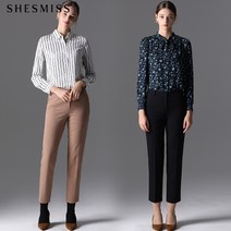 쉬즈미스 쉬즈미스 리사 테이퍼드 솔리드 팬츠