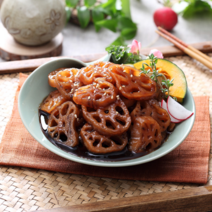 아삭한 연근조림 4kg 반찬단지 운영푸드, 1개