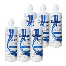 드림아이 멀티액 350ml X 6개렌즈용액 렌즈세정액 렌즈세척액 소프트렌즈용액, 6개