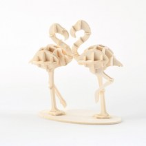 신상Diy 모델 만들기 키트 귀여운 동물 나무 퍼즐 블록 3D 조립 교육 완구 스마스, 24 Q-24, 한개옵션1