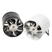 원형 환기팬 주방 덕트 배기펜 화장실 배기휀 환기구, 10인치 250mm 흑백노트04