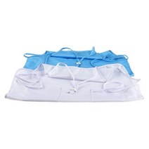 방진앞치마 도전사 간격 5mm 제전앞치마, 청색