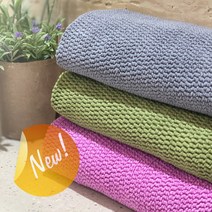 미장인 국산 NEW 초극세사 똑딱이 쭉쭉타올 (3color), 그레이(1개)