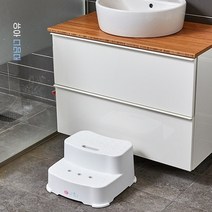 유아 계단 디딤대 아기 발판 발디딤대, 연그레이