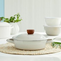 모던하우스 L 에지리 인덕션겸용 법랑 전골냄비 18cm(밀폐뚜껑포함) NK1322007, 단품, 단품