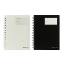 6000포켓인덱스노트 흑색 DAYSTORY, 단품
