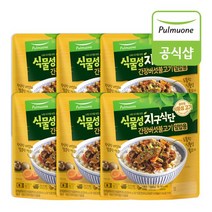 풀무원 식물성 지구식단 덮밥소스 간장버섯불고기(165g) x 6개, 165g