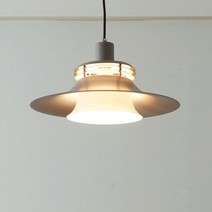 로젠 1등 식탁 펜던트조명, 그레이