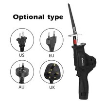 컷소기 컷쏘 충전 컷쇼 커소 컷소 전기 왕복 톱 12V 야외 세이버 목재 철판 플라스틱 절단용 전동 공구, [02] EU