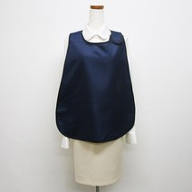 쿡셰프 벨크로 손님용 앞치마 4종 (택1), 네이비, 1개
