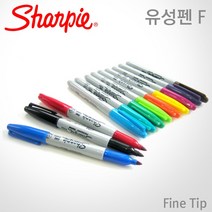 샤피 유성 네임펜 파인팁 1mm 낱개, 1개, 젤리핑크