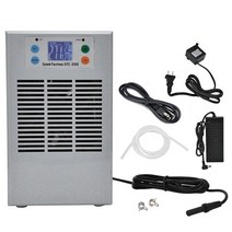 GTBL Electronic Water Chiller Aquarium Digital Fish Tank Cooling Heating Machine 35L 100W And US Plu, 01 Grey