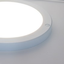 LED 엣지등 초슬림 면조명 원형 직부등 20W, 주광색