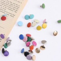 5개) 1cm 컬러 리벳 19color Z1438, 실버