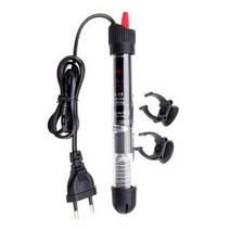 110v-220v EU 미국 조정 가능한 온도 조절기 히터 막대 잠수정 수족관 물고기 탱크 물 열 25W/50W/100W/200W/300W, 110V US Plug, [05] 300W