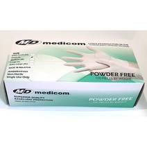 메디콤 천연고무 라텍스 장갑 (라텍스 글러브), S