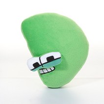 알파벳 로어 인형 Kawaii알파벳 로고 있지만 봉제 동물 완구 베개 장난감 선물, [02] B