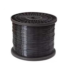 고강도 플라스틱 와이어 고정끈 온실 하우스 다용도, 검정색 1.5mm 길이 1100미터