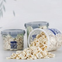 친환경 라텍스 방수 탄력 작업 터치 인식 손가락 골무, 100개