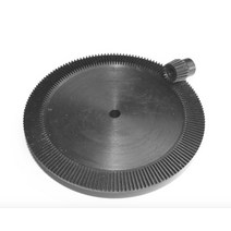 베벨 기어 박스 불박기 1세트 0.8M-20/160 톱니 속도 비율-정밀 우산 베벨 기어-직경: 17.5mm/128mm (구멍, 한개옵션0