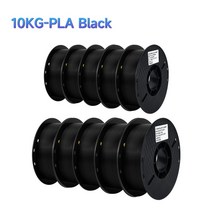 필라멘트 건조기 드라이박스 플라스틱 3D 프린터용 PLA 색상 롤 당 깔끔한 FDM 인쇄 재료, 4.Black