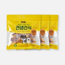 그르르 견생간식 기호성 좋은 강아지 고기간식 2개/ 3개세트, 3묵음, 오리가슴살말이 고구마 300g