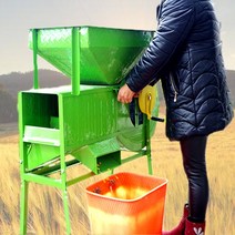 들깨탈곡기 옥수수 수확기 쌀 전기 탈피기 선별기, 흡입 모델(450W), 1개