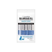 애니홀릭 헬시 글루코사민 무슨 관절영양제간식 14g 4개 / 치킨참치 강아지고양이겸용, 애니홀릭 헬시 글루코사민 무슨 관절영양제간식 14g 4