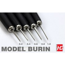 HD Model Burin 패널라이너 극세도, Model Burin 0.2mm