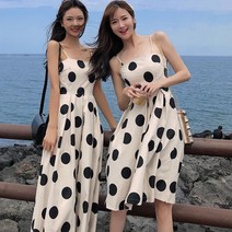 민소매 나시원피스 쉬폰 플레어 OPC010 숏원피스 랩 롱원피스