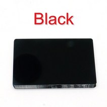 레이저조각기 레이져각인기 절단기 커팅기 50PCS 빈 승화 금속 명판 카드 두꺼운 섬유 레이저 마킹 조각 부, 05 black 50pcs