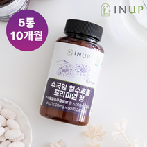인업 수국잎 열수 추출물 프리미엄정 1000mg 60정, 5통