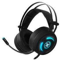 티앤에스인터내셔널 NOX NX-2 PLUS 가상 7.1채널 RGB 진동 게이밍 헤드셋 (유선), 1개, 선택하세요