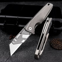 멀티커터날 그라인더 날 도구 톱날 티타늄 유틸리티 나이프 edc pocket knife box cutter razor blade edc 접이식 나이프 티타늄 edc 종이 커터, 칼 1개와 칼날 10개
