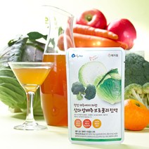제주 삼다 양배추 브로콜리 진액 100mlX30포X3박스, 단품