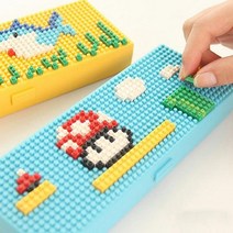 플라스틱필통 나노블럭 나노블럭필통 필통 다용도케이스 필통 나노블럭, 남자