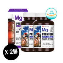 산화마그네슘정 약국 마그네슘 310mg 영양제 청소년 여성 임산부 2통