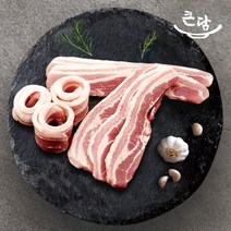 큰담 미국산 삼겹살 구이용 (냉동) 1kg 2kg