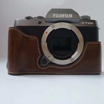 후지필름 후지 XT100 XT-100 XT200 XT-200 카메라 가방 기본 PU 케이스 오픈 배터리 직접, [01] black XT200