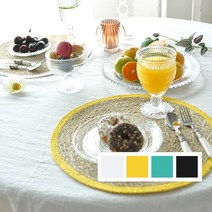 [꼬떼따블] 네트 테이블 매트(4color), 엘로우(73502)
