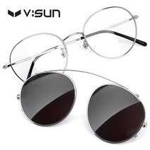 브이선 명품 클립온 안경테 JOHNNY-15-SVCL-BLK(50) / V SUN
