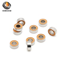 스테인리스 스틸 하이브리드 세라믹 볼 베어링 그리스 없음 빠른 회전 3x6x2.5 SMR63 2RS CB ABEC7 3x6x2.5 1 개, 1개