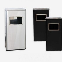 오너클랜 키친프리 야외용 사각휴지통 대(블랙)_W8C37B2, 단품